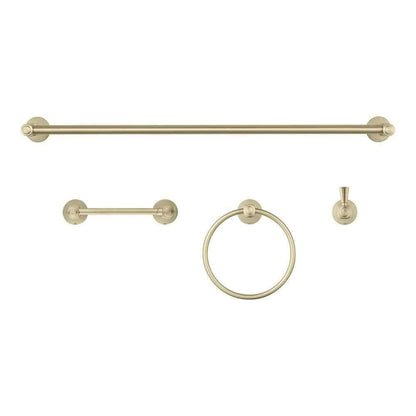 Glacier Bay Melina 4-Piece Bath Hardware Set in Matte Gold