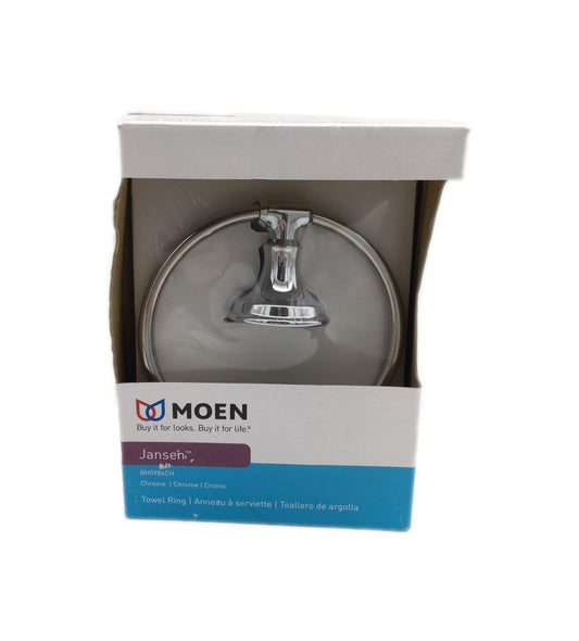 MOEN Jansen Towel Ring in Chrome BH0986CH