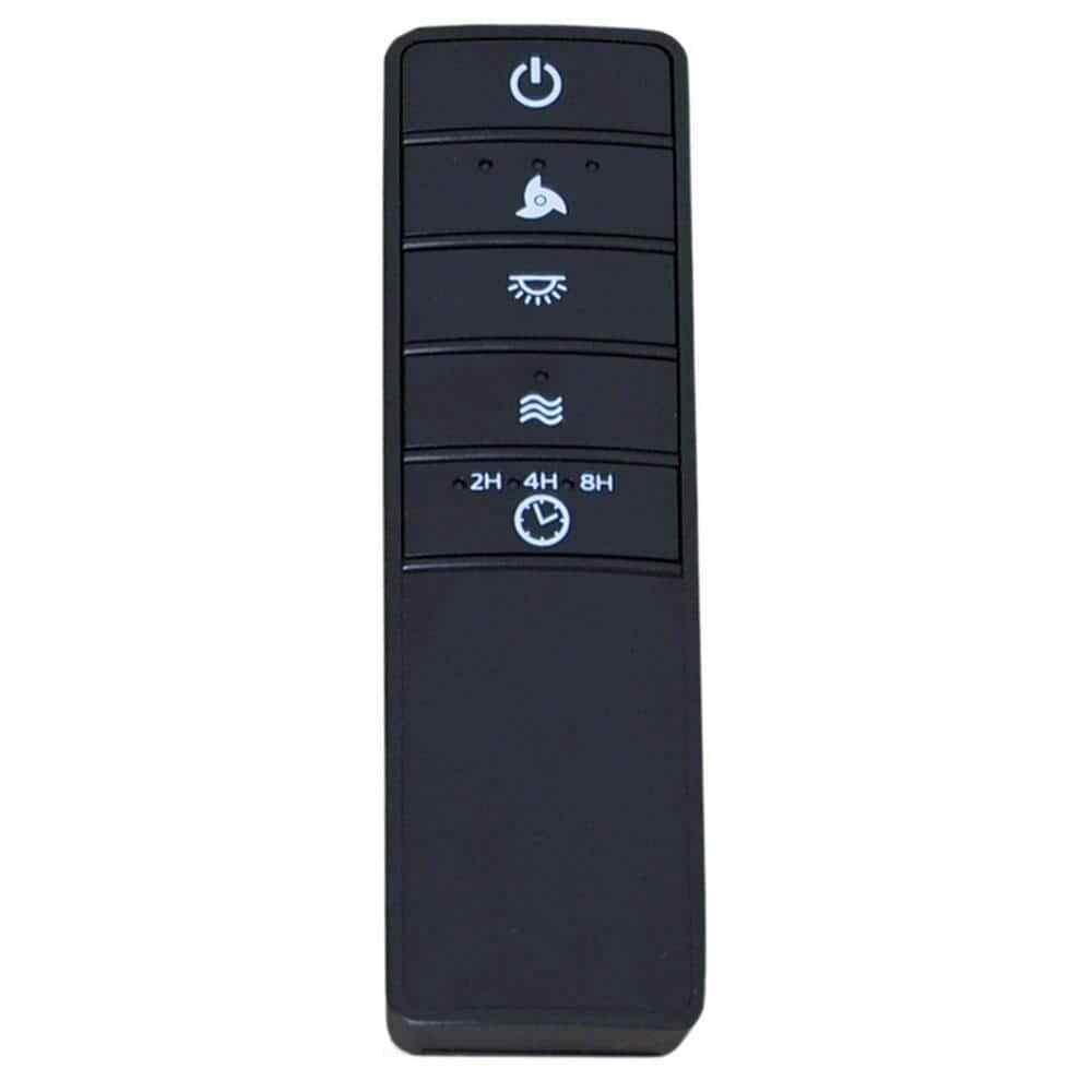 Home Decorators Broughton 42 in. LED Espresso Bronze Ceiling Fan Remote Control