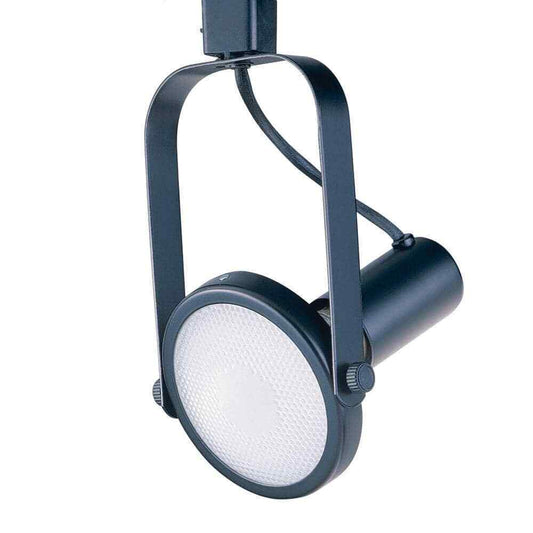 Designers Choice Collection Par 38 Black Gimbal Ring Track Lighting Fixture