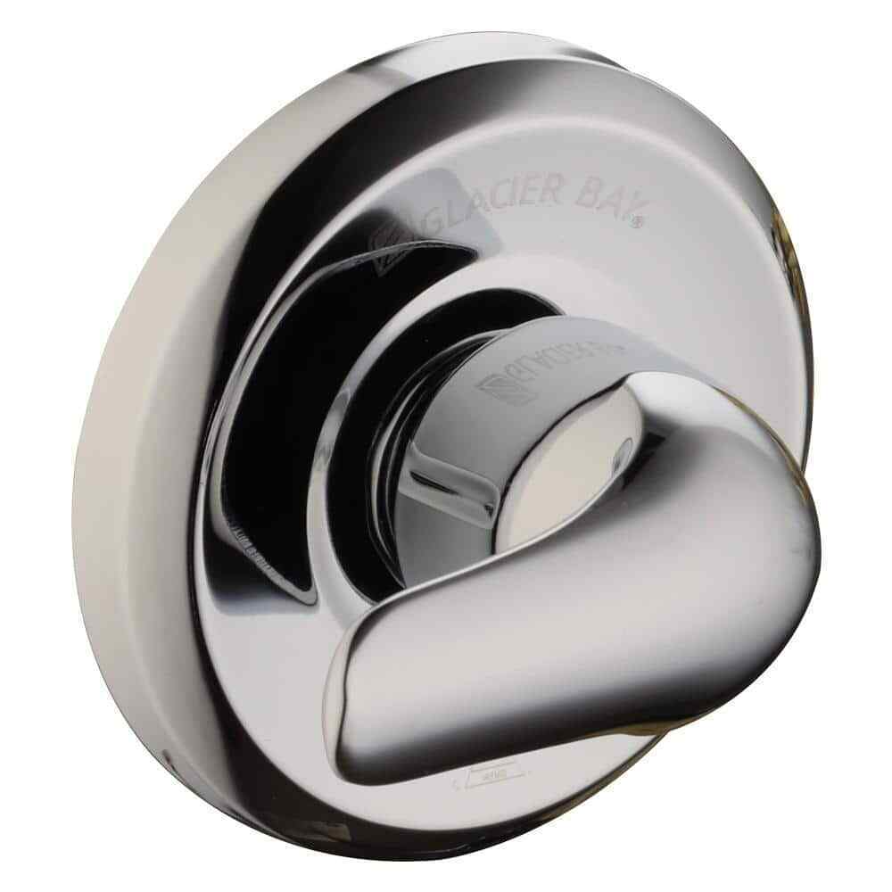 Glacier Bay Aragon Double Handle 1-Spray Tub and Shower Faucet 1.8 GPM in Chrome