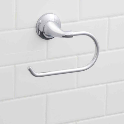 Glacier Bay Constructor Single Post Toilet Paper Holder in Chrome 20118-2001