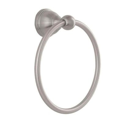 Glacier Bay Mandouri Towel Ring in Brushed Nickel 262A-0504