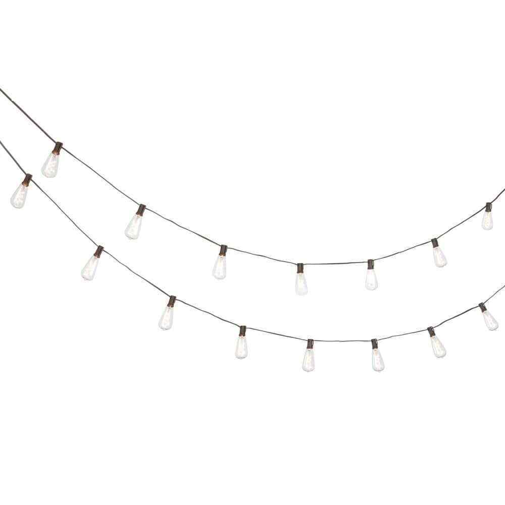 Hampton Bay 10 ft. Light Line Voltage Incandescent String Light (10-Heads)