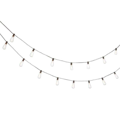 Hampton Bay 10 ft. Light Line Voltage Incandescent String Light (10-Heads)