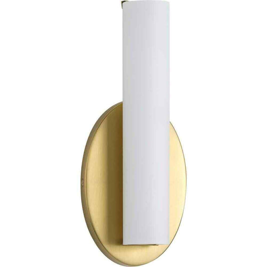 Progress Lighting Parallel LED 11 in. Satin Brass LED Wall Bracket