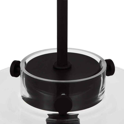 Hampton Bay Mullins Coal Pendant Hanging Modern Industrial Kitchen Light