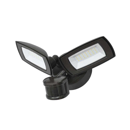 Commercial Electric 150W Equivalent Bronze Outdoor LED Security Light 3000 Lumen