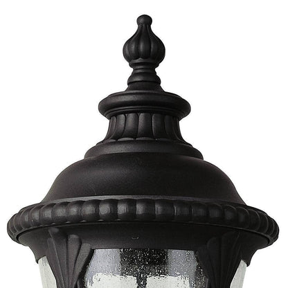 Bel Air Lighting Commons 3-Light Black Outdoor Lamp Post Light Fixture