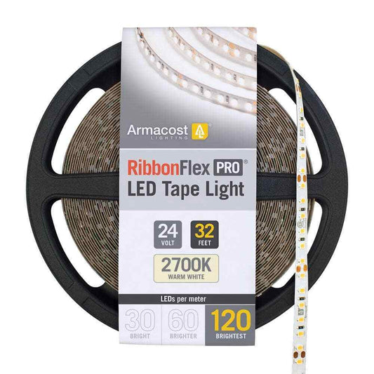 Armacost Lighting RibbonFlex Pro 32.8 ft.LED Tape Light Soft White 2700K