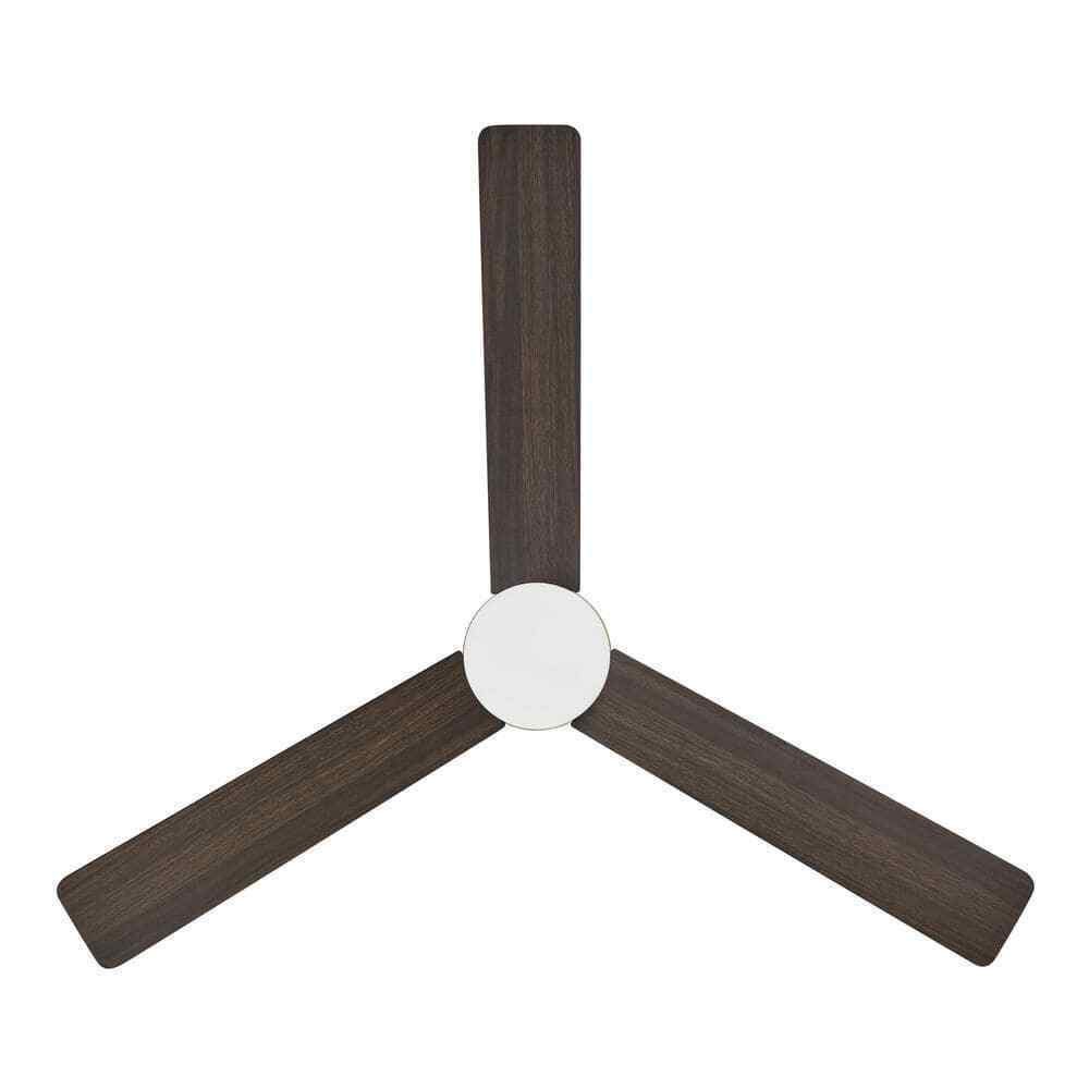 Hampton Bay Conjure 52 in. Brushed Gold Ceiling Fan w/  White Integrated LED