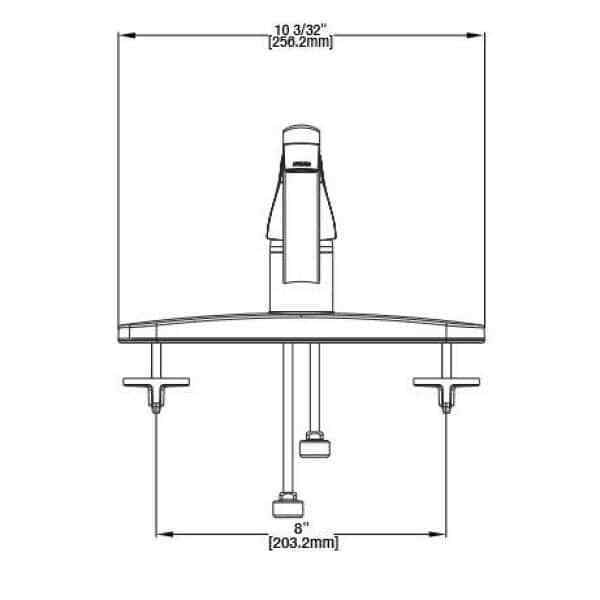 Glacier Bay Single-Handle Standard Kitchen Faucet in Stainless Steel