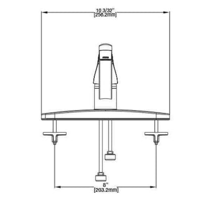 Glacier Bay Single-Handle Standard Kitchen Faucet in Stainless Steel