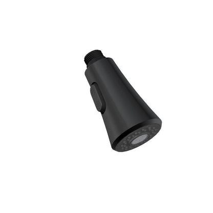 Cartway Single-Handle Pull-Down Sprayer Kitchen Faucet in Matte Black D001O