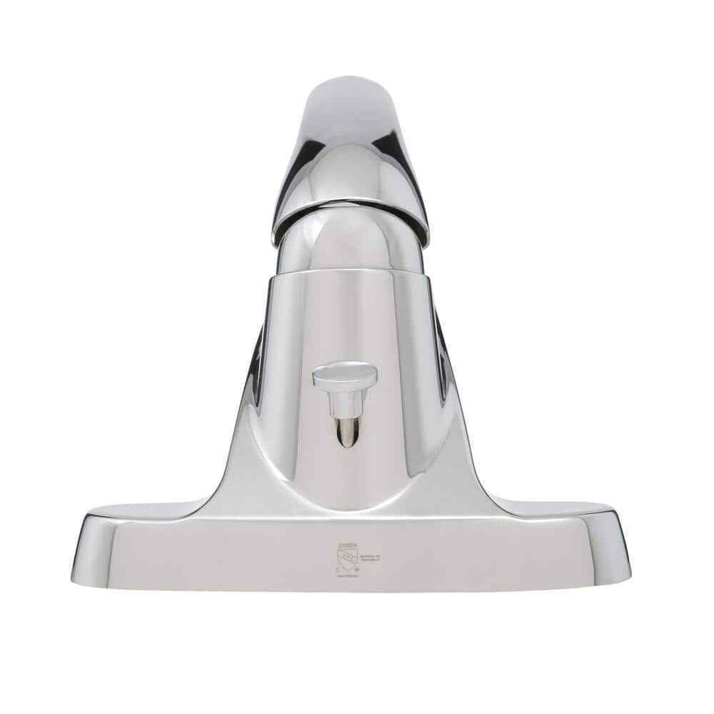 Glacier Bay Aragon 4 in. Centerset Low-Arc Bathroom Faucet in Chrome