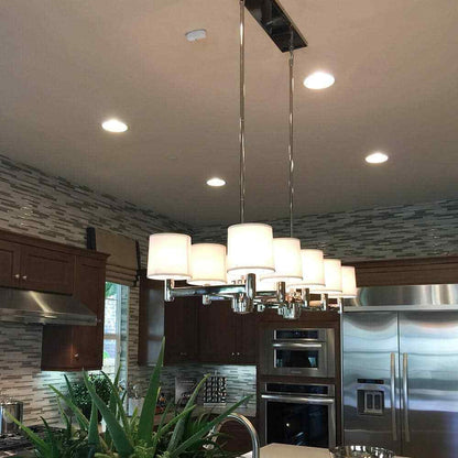 Feit Electric 5 in. 8-Watt Dimmable White Integrated LED Ceiling Flush Mount