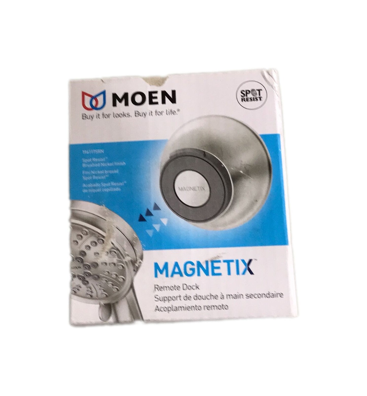 MOEN Magnetix Remote Cradle for Handheld Shower in Spot Resist Brushed Nickel