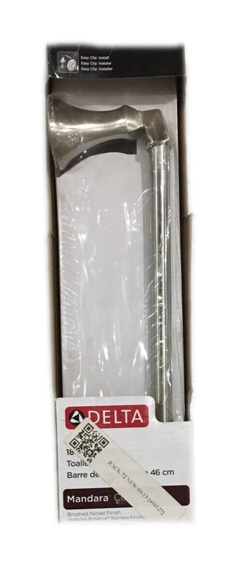 Delta Mandara 18 in. Towel Bar in Brushed Nickel