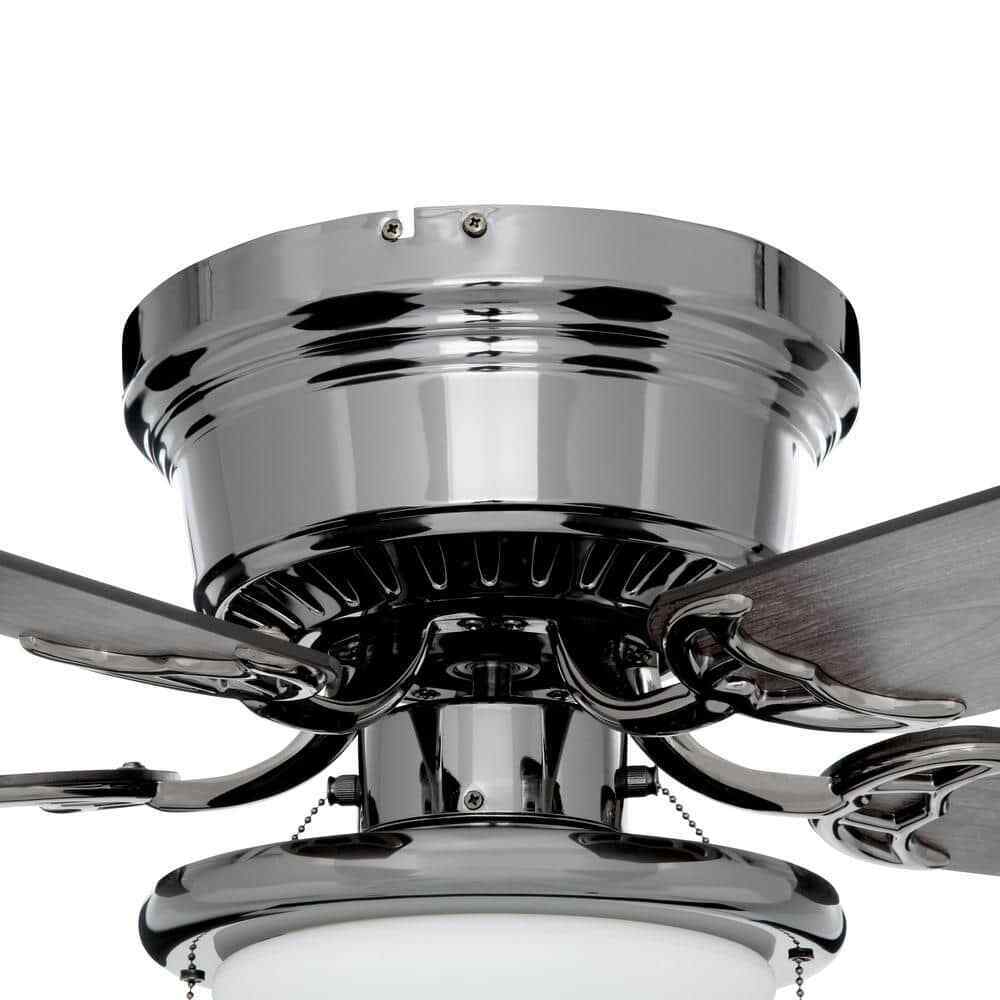 Hugger 52 in. LED Gunmetal Ceiling Fan AL383LED-GM