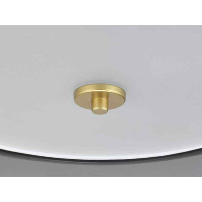 Progress Lighting Landree Collection 3-Light Black Flush Mount P350132-031