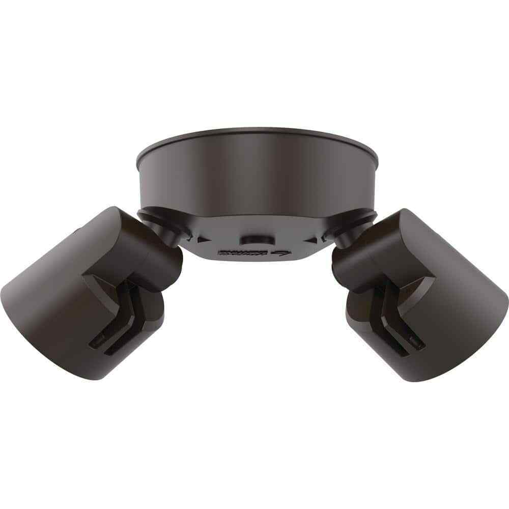 Lithonia Lighting Contractor Select HGX Dark Bronze Outdoor LED Flood Light