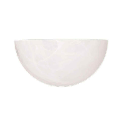 Millennium Lighting White Alabaster Sleek and Unique Wall Sconce 521-WH