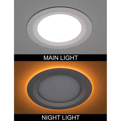 Commercial Electric Ultra Slim 6 in. CCT Integrated LED Recessed Light Trim