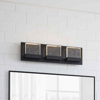 Home Decorators Alberson 18.1 in. W 3-Light Integrated LED Vanity Light Bar