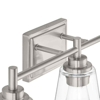 Hampton Bay Wakefield 22.5 in. 3-Light Chrome Vanity Light