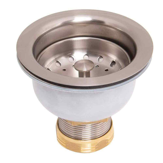 Speakman Stainless Steel and Brass Deep Dish Basket Strainer Assembly
