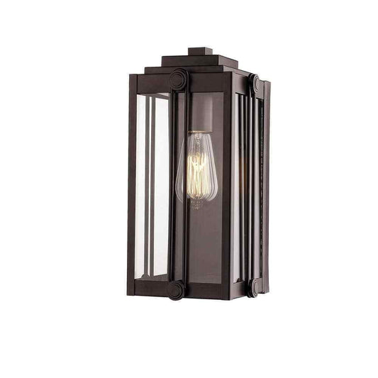Millennium Lighting 13 in. 1-Light Powder Coat Bronze Outdoor Wall-Light Sconce