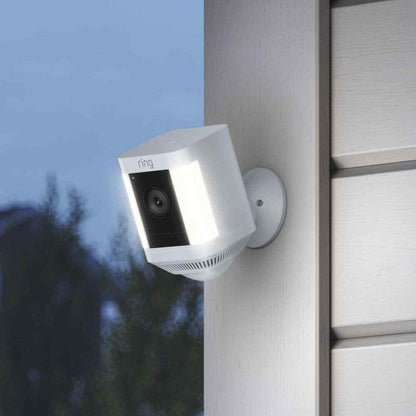 Ring Spotlight Cam Plus Battery Smart Security Video Camera w/ LED Light 2-Pack