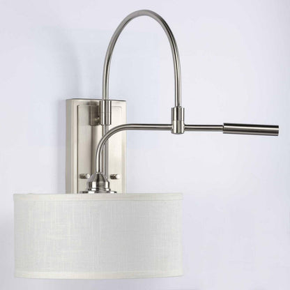 Progress Lighting Kempsey Brushed Nickel Swing Arm Wall Bracket
