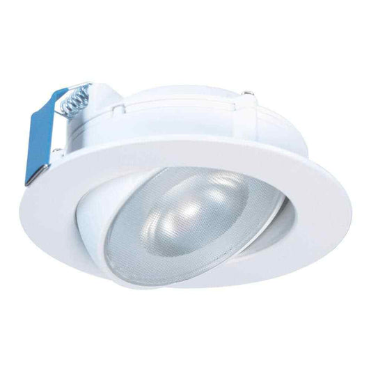 Halo HLA 4 in. Canless Recessed Narrow Beam Adjustable Gimbal Trim LED Kit
