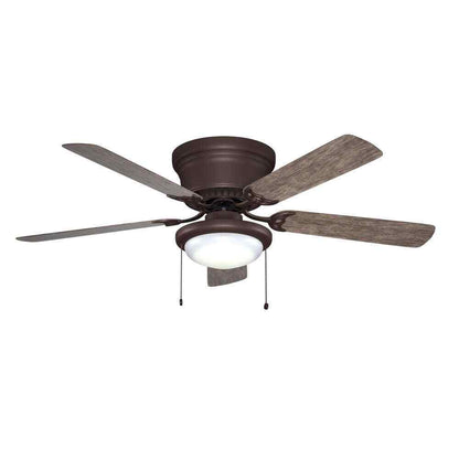 Hugger 52 in. LED Espresso Bronze Ceiling Fan AL383LED-EB