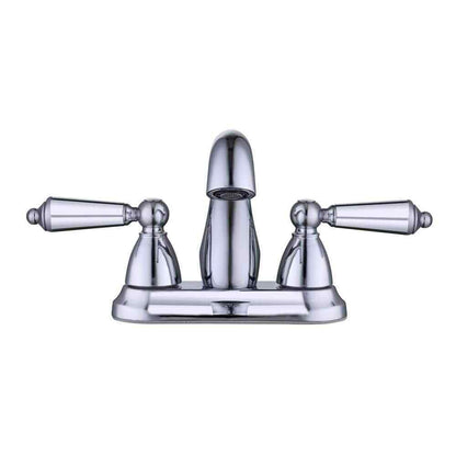 Glacier Bay Teapot 4 in. Centerset Double-Handle Bathroom Faucet