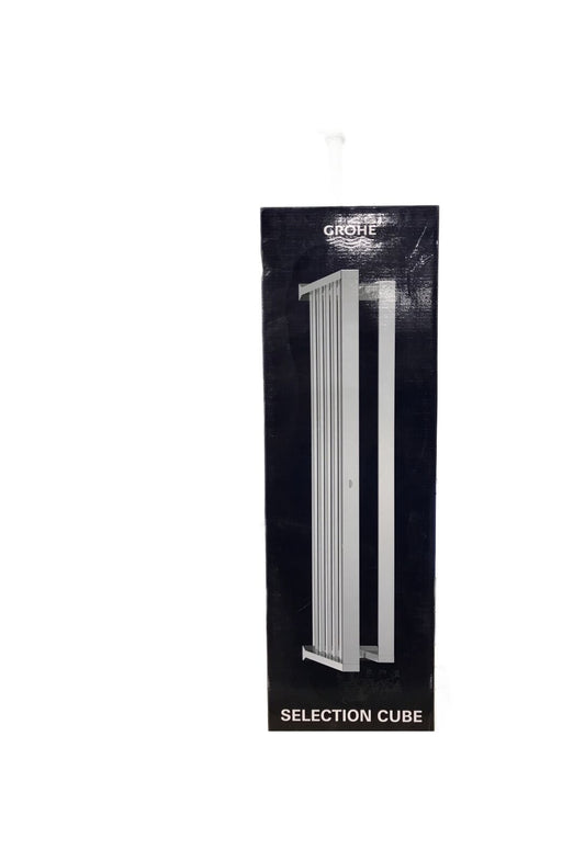 GROHE Selection Cube 1-Bar Towel Rack in StarLight Chrome