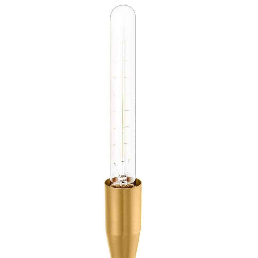 Home Decorators Ansel 2LT Convertible Sconce Aged Brass Finished Frame
