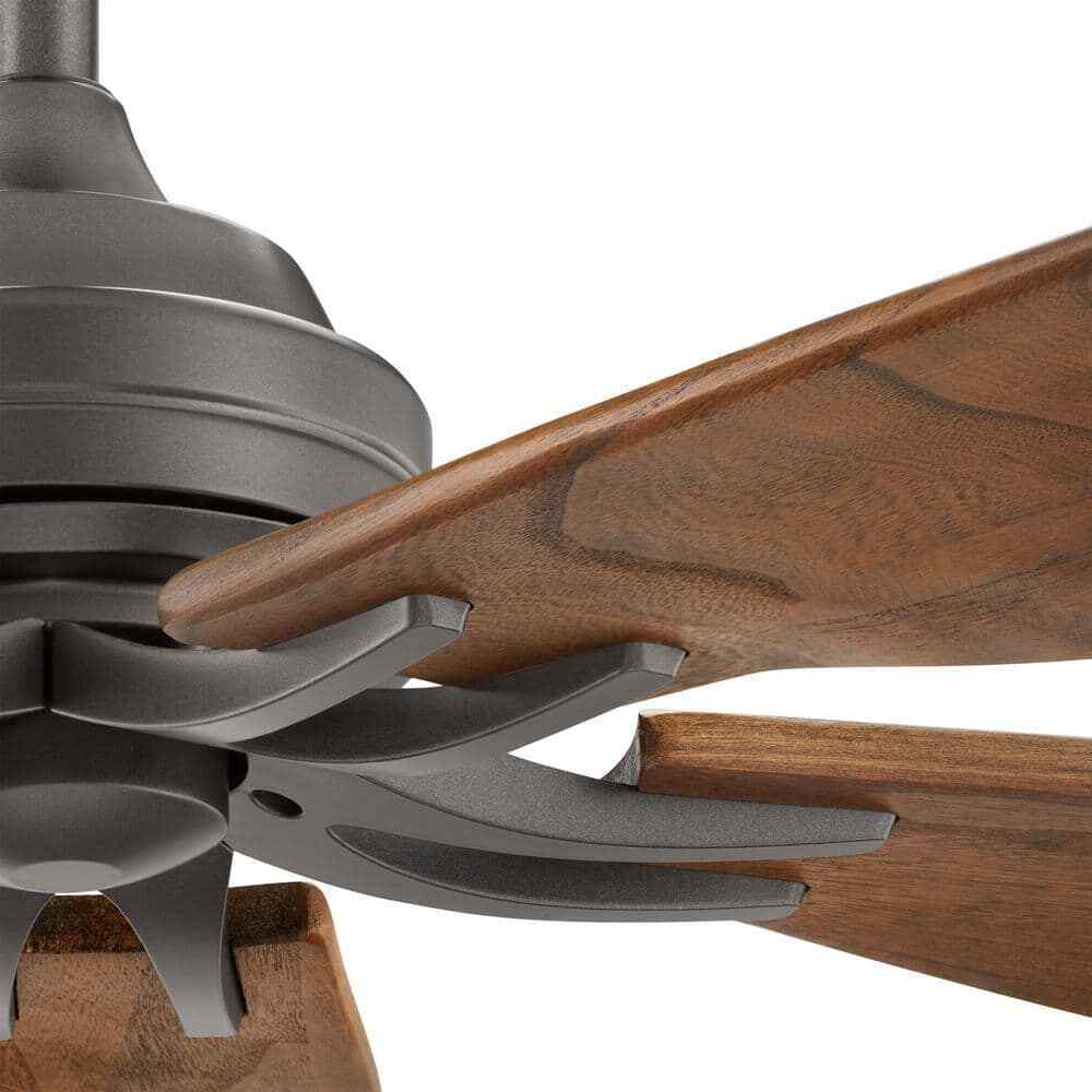 Hampton Bay Danetree 72 in. Indoor/Outdoor Natural Iron Ceiling Fan