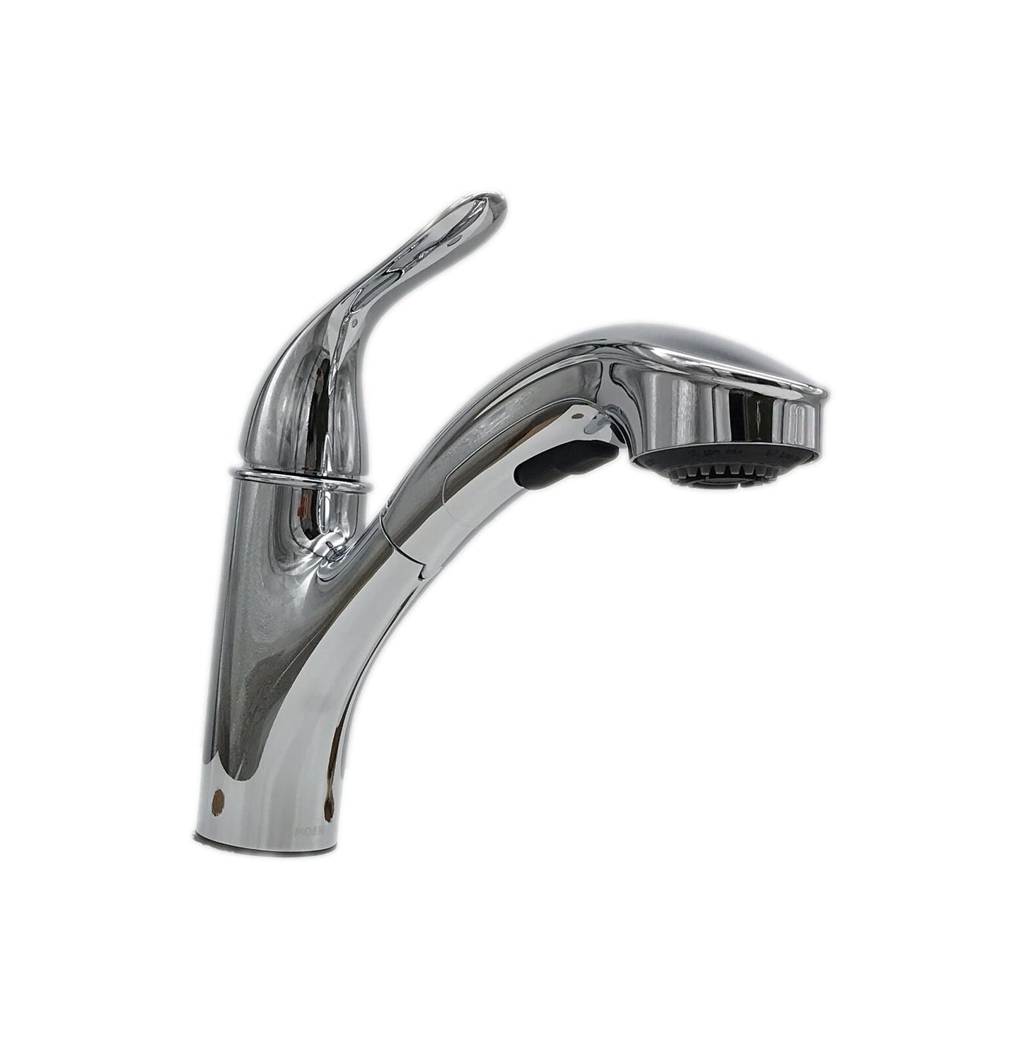 MOEN Brecklyn Single-Handle Pull-Out Sprayer Kitchen Faucet Chrome