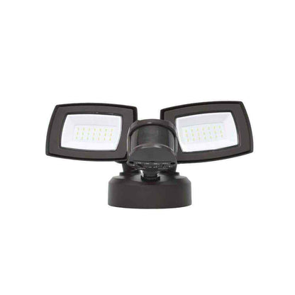 Commercial Electric 150W Equivalent Bronze Outdoor LED Security Light 3000 Lumen