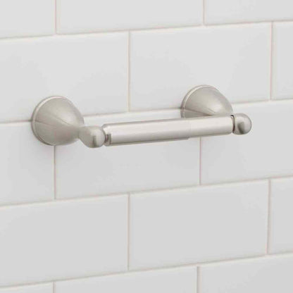 Glacier Bay Builders Spot Free Toilet Paper Holder in Brushed Nickel BTH-008-103