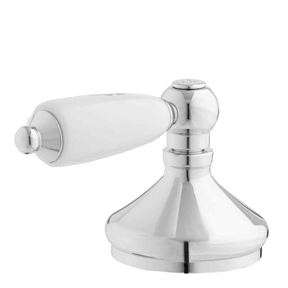 Glacier Bay Teapot 8 in. Widespread Low-Arc Bathroom Faucet in Polished Chrome