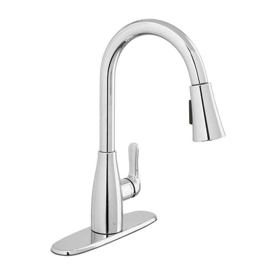 Glacier Bay McKenna Single-Handle Pull Down Sprayer Kitchen Faucet in Chrome