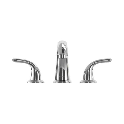 Glacier Bay Builders 8 in. Widespread 2-Handle High-Arc Bathroom Faucet Chrome
