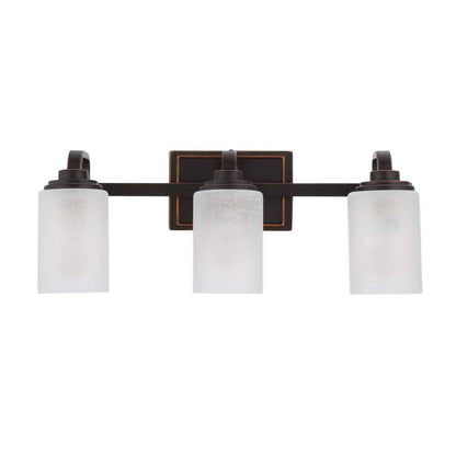 Hampton Bay 3-Light Oil-Rubbed Bronze Vanity Light116880