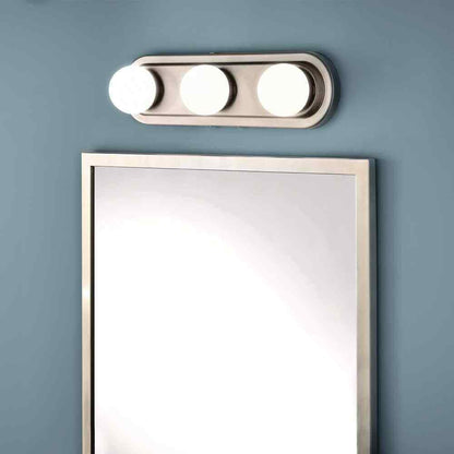 Hampton Bay Midford 3-Light Brush Nickel LED Bathroom Vanity Light Bar 59003-SN