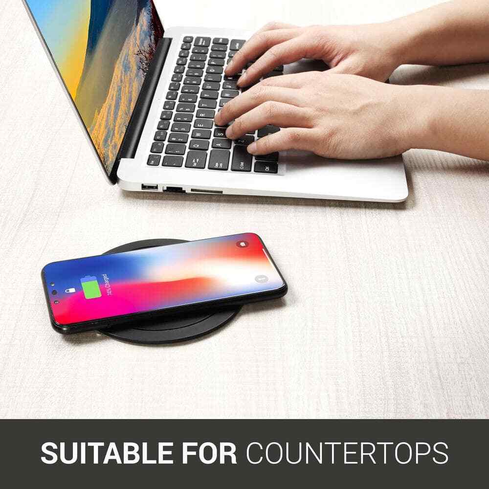 Link2Home Pop Up-Outlet Induction Charger USB-C Ports Surge Protection