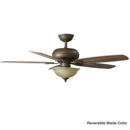 Hampton Bay Southwind 52 in. LED Indoor Venetian Bronze Ceiling Fan