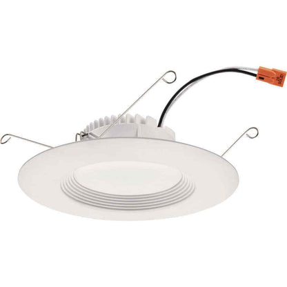 Juno RetroBasics 5/6 in. CCT LED Retrofit White Recessed Light Trim 6-Pack